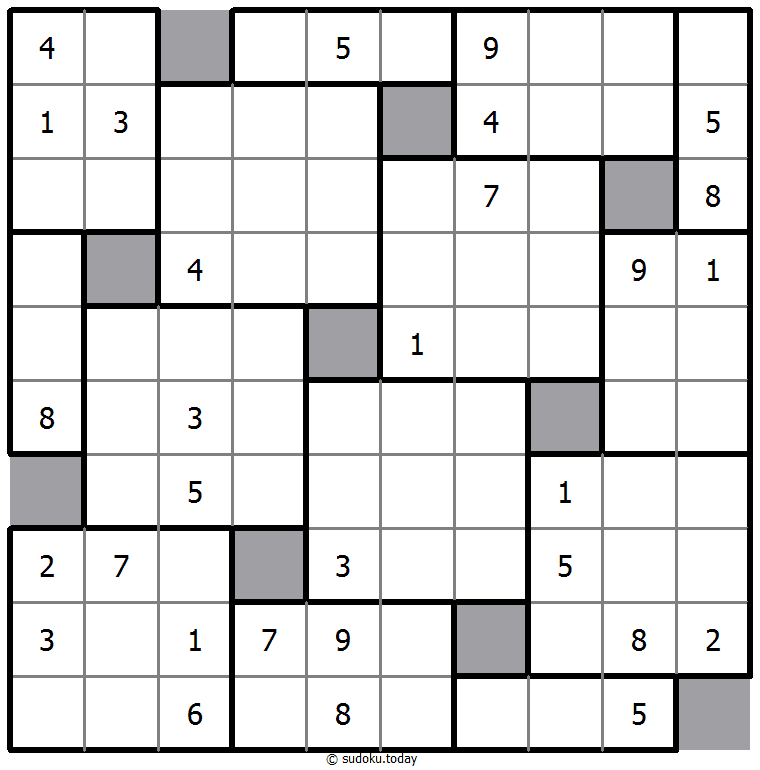 Ten Box Sudoku