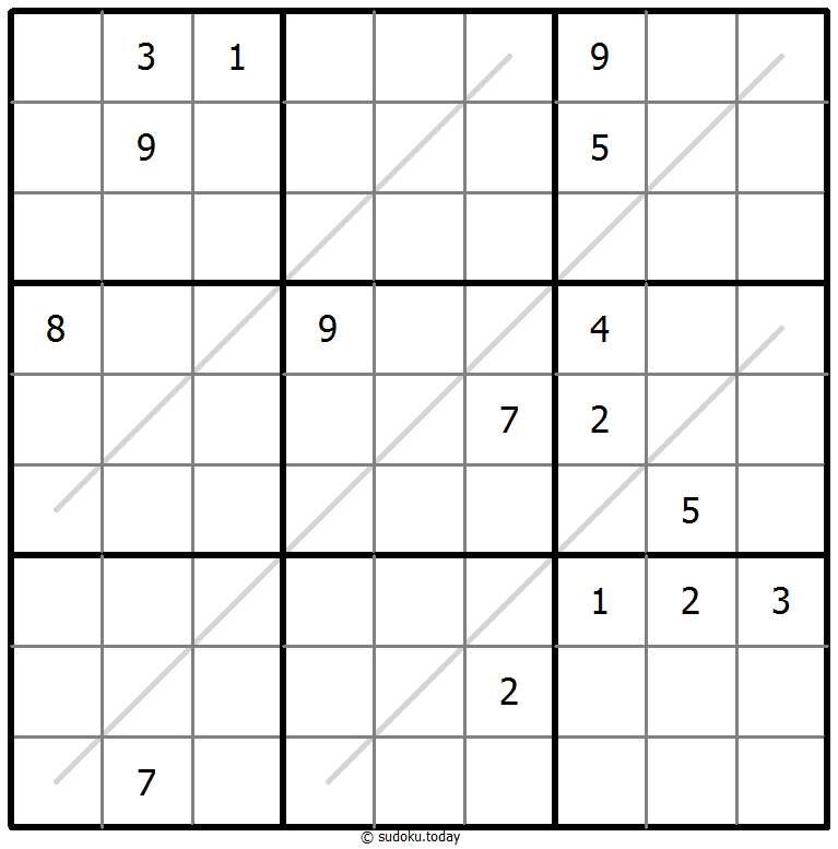 Parity Lines Sudoku